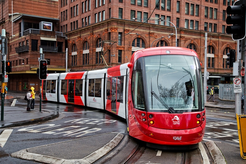 Tram in Sydney